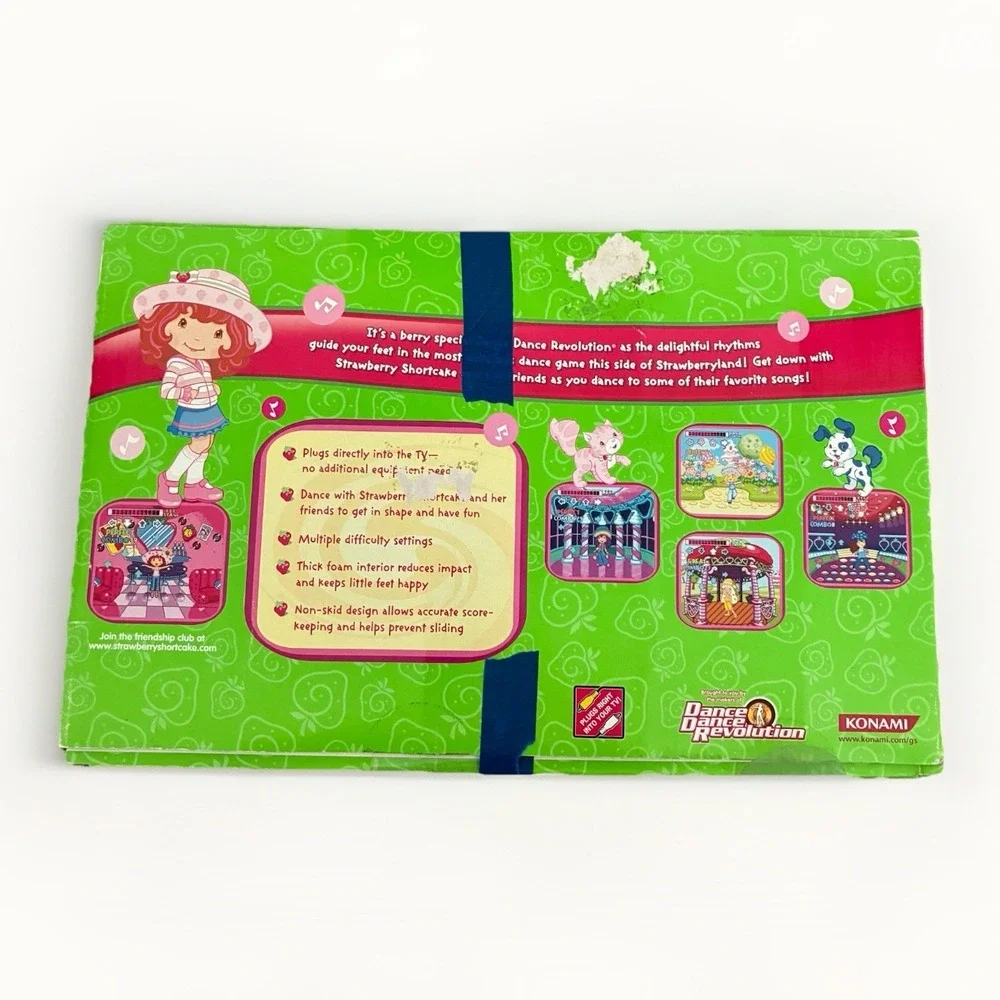 Strawberry Shortcake Dance Dance Revolution Plug and Play Video Game 2006 TESTED